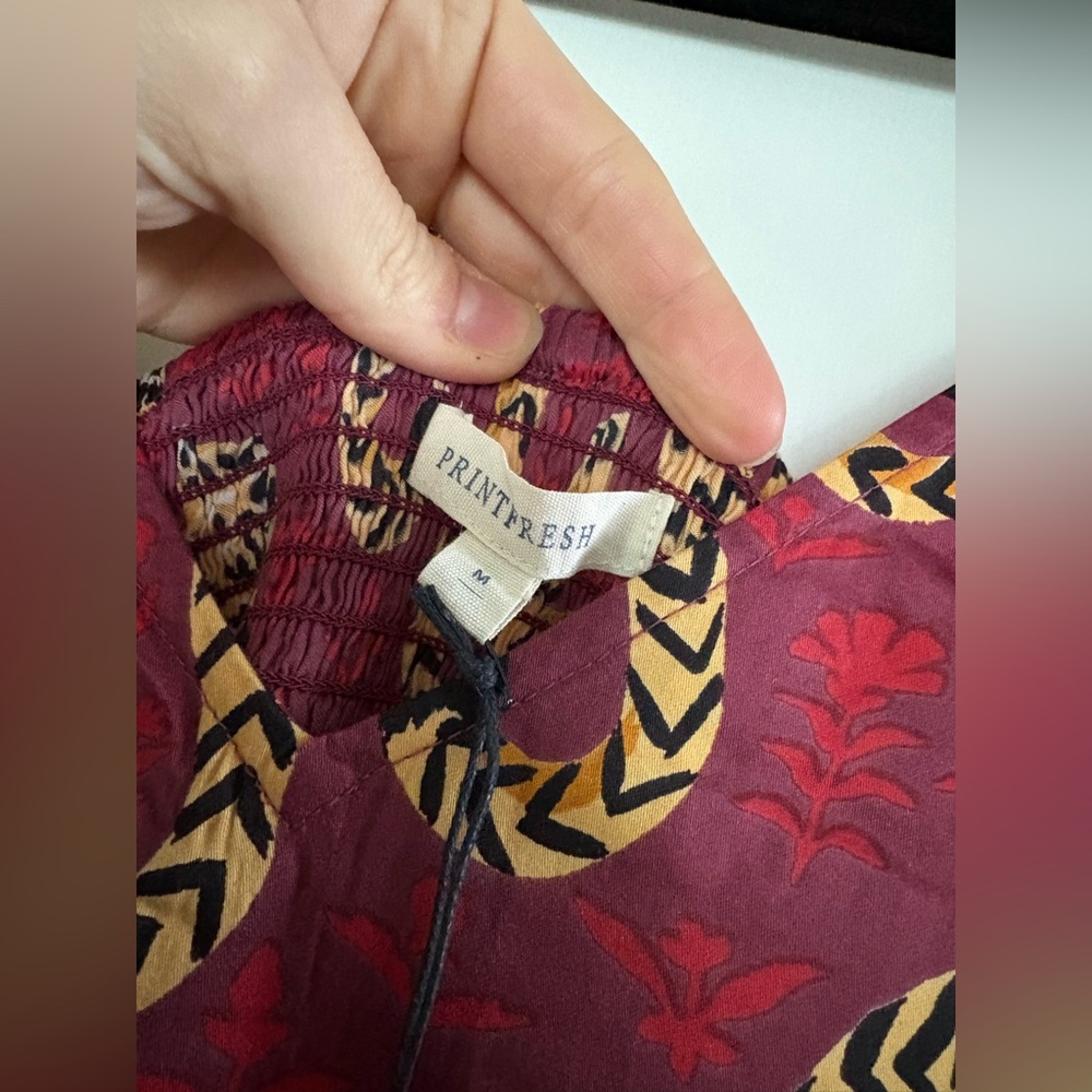 PrintFresh Twisted Tiger - Eco Satin Chic To Sleep Nightie - Merlot - Picture 3 of 9